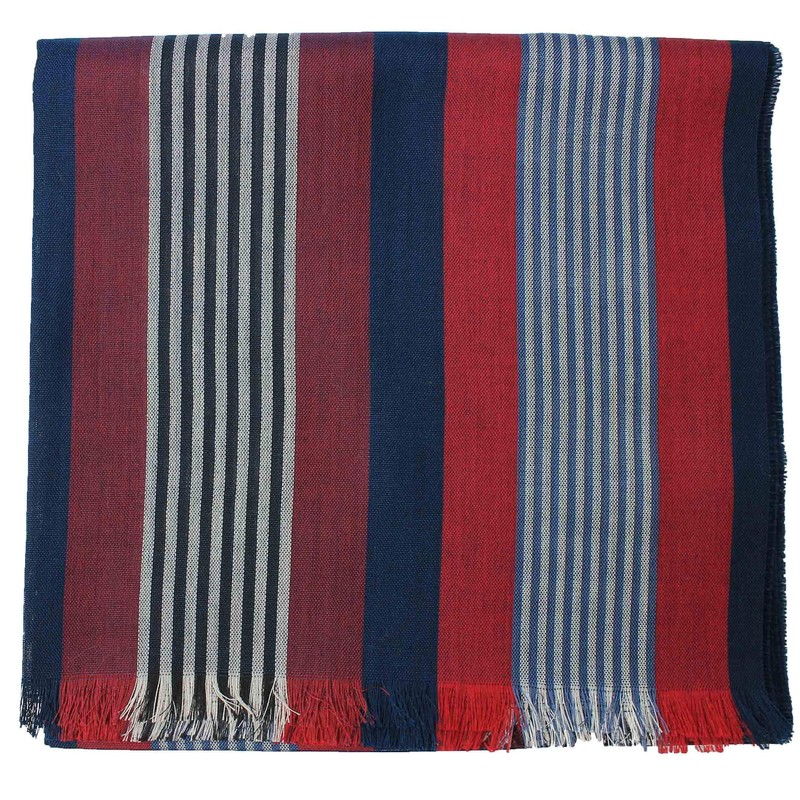 Rotfuchs Cotton Scarf Women's Scarf Summer Scarf Men's Scarf Blue