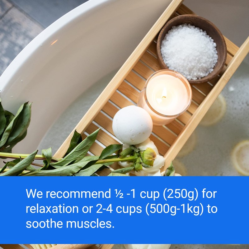 Hexeal Epsom Salt | 1kg Bucket | Food Grade |