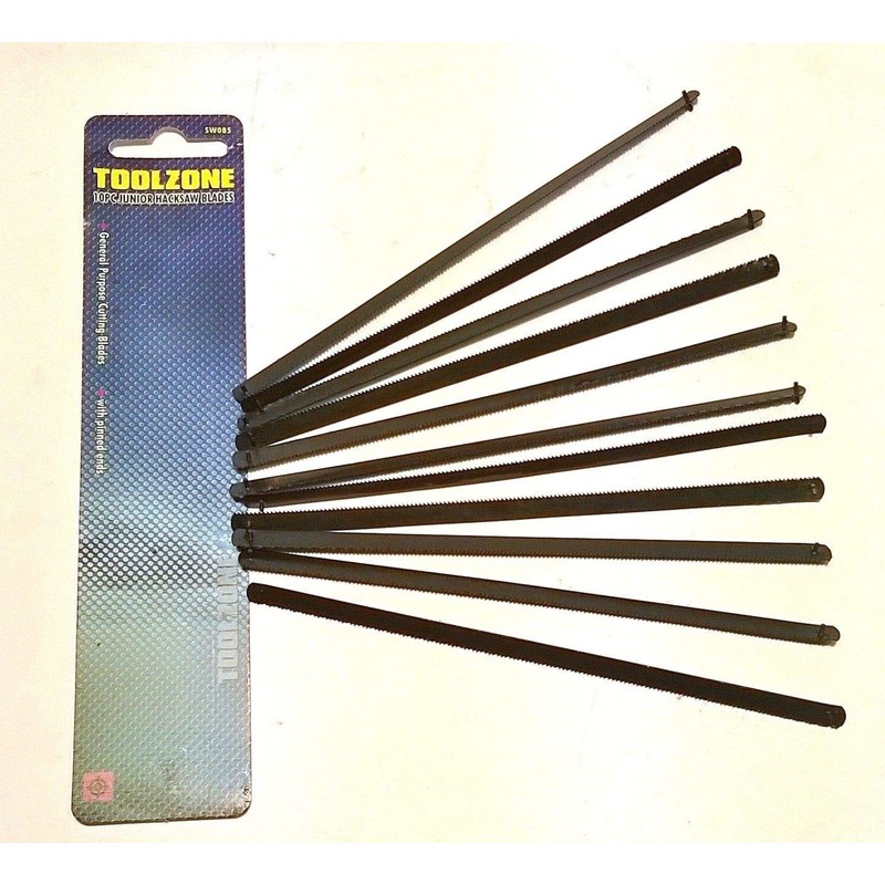 Toolzone 150mm (6") Junior Hacksaw Blades