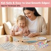 20 Pack Reusable Letter & Number Stencils, 20 Fonts for