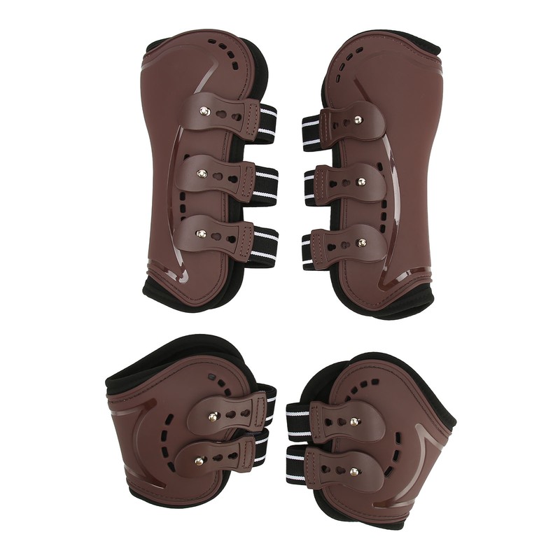 Horse Leg Guard Shock Absorption Protective Lightweight Adjustable Horse Front