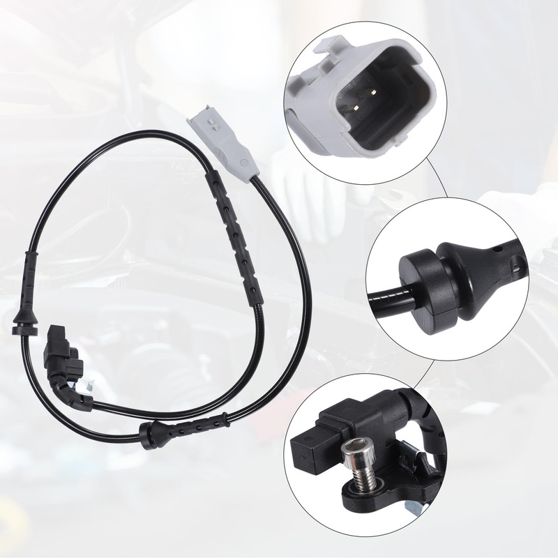 A ABSOPRO ABS Sensor Rear Left Right Suitable for Peugeot