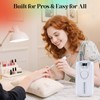 Electric Nail Drill Portable (Glossy White)