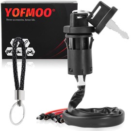 Yingshop Ignition Key Switch Fits Honda TRX 300 TRX300 TRX300FW 1990 1991 1992 1993-2000 ATV NEW