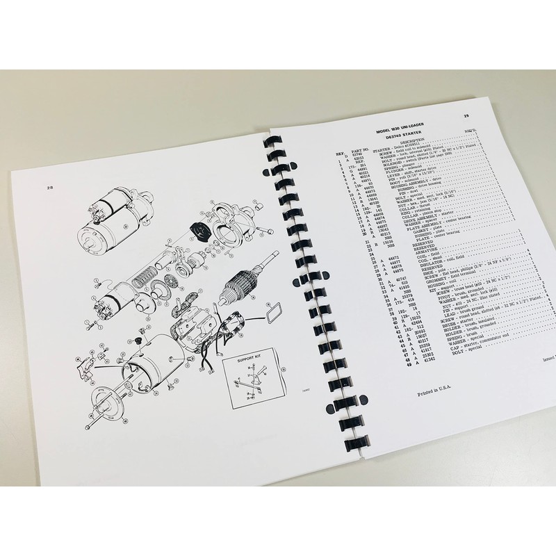 Case 1830 Uni Loader Parts Manual Catalog Skid Steer Assembly