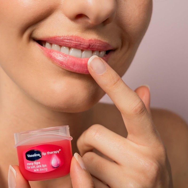 Vaseline - Lip Care Rosy Mini Tarro 7g, Rosa