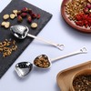 UDNFHL 6 Pieces Heart Shaped Tea Filter Spoon, Creative Tea