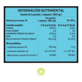 HEALTHADDICTION - Probióticos Para Ansiedad Floramood - Apoyo Digestivo y Emocional - Reduce Estrés y Mejora Estado de Ánimo - Con Lactobacillus y Raíz de Achicoria - 60 Cápsula de Alta Calidad