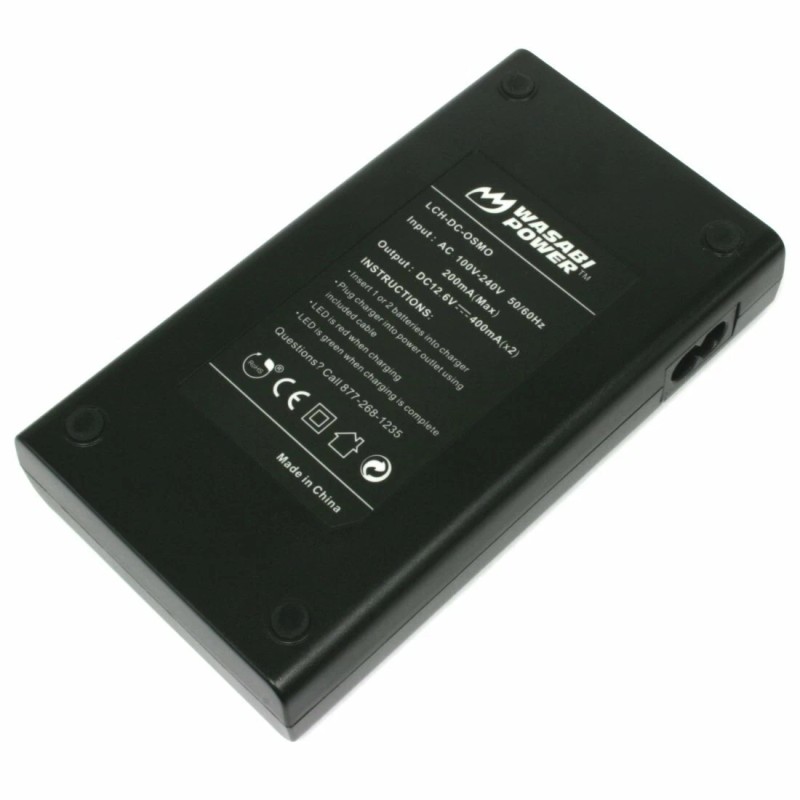 Wasabi Power Intelligent Battery (2-Pack) and Dual Charger for DJI