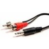 Cables Unlimited AUD-1200-25 Stereo 3.5mm To 2 RCA Cable (25