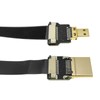 BeMatik Flat HDMI Video Cable FPV 20cm A Male to