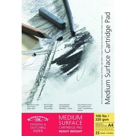 Winsor & Newton A4 Medium Surface Cartridge Heavyweight Gummed Pad