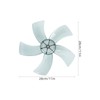 Zerodeko Universal Plastic 5 Leaves Fan Set, Replacement Fan with