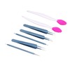 Blackhead Remover Tweezers Kit with Hot Compress Towel Clean Brush
