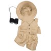 Safari Teddy Bear Outfit (8")