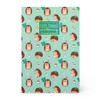Legami - Hedgehog 7mm B5 Ruled Notebook, Large, FSC Certified