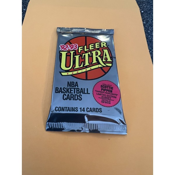 4 PACKS 1992 FLEER ULTRA BASKETBALL CARDS SERIES 1 ,