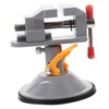 Operitacx 2pcs Table Vise with Suction Cup Rotating Workbench Clamp