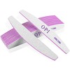 Nail Files, 10 Pieces, Professional Nail File Set, Double-Sided Emery