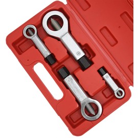 Metal Nut Splitter Cracker, Metal Nut Splitter Breaker Manual Pressure Nut Cracker Remover Extractor Tool, Heavy Duty Nut Splitter Broken Damaged Nut Removal Splitting Tools by KAKO (4 Pack)