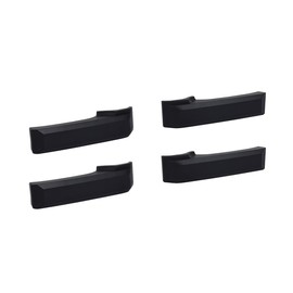 AJT DESIGN Car Door Handle Cover For Toyota Tundra (2007-2021) | Car Door Handle Cover For Chrome Delete | ABS Plastic Front & Back Interior Car Door Handle Cover| Simply Snap On | Black | Made In USA