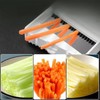 Vegetable Cutter Compact Washable Fruits Cutter Portable Upright Food Chopper