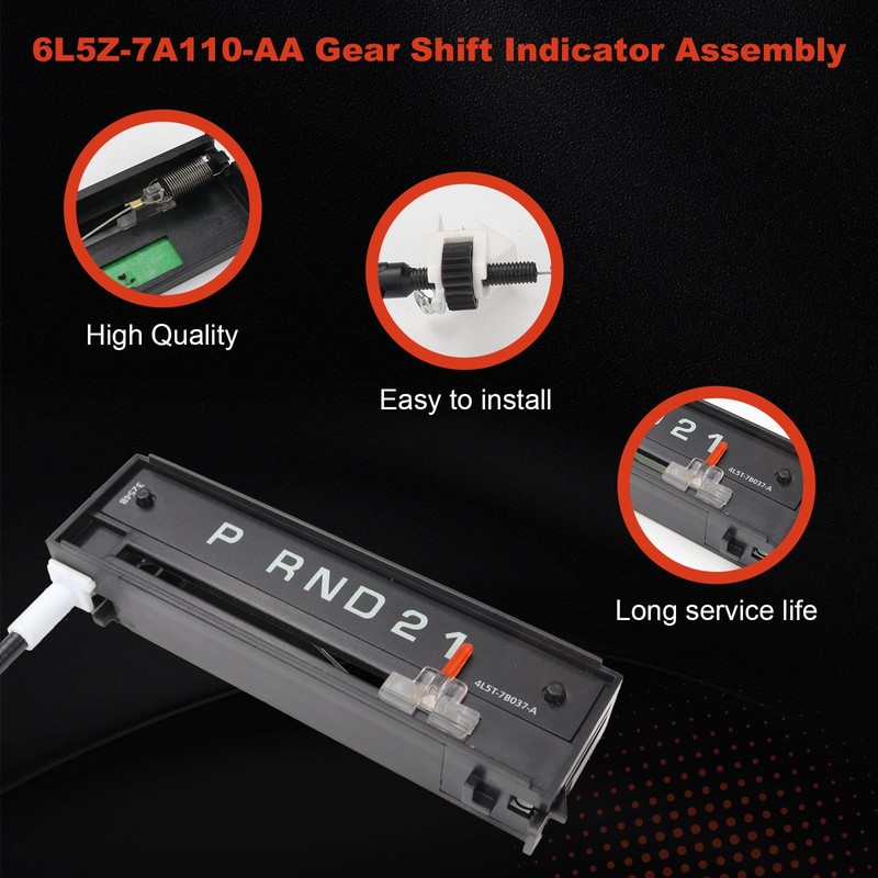 JUMOPARTS Gear Shift Indicator Cable Compatible with Ford Ranger 2004-2011
