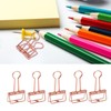50Pcs Hollow Binder Clips Metal Paper Binder Clips for Documents