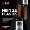 REDSALT® Premium Zester Julienne Stainless Steel Grater Set with Wooden