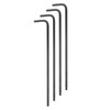 HARFINGTON 4pcs Ball End Hex Key Wrench 2.5mm L-Shape Extra