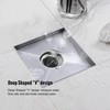 Linear Shower Drain with Grid Cover, Professional Brushed 304 Stainless