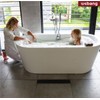 WEBANG 12 Inch Linear Shower Drain Rectangular Floor Drain with