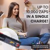 Zap It Bug Zapper Rechargeable Bug Zapper Racket, Electric Fly