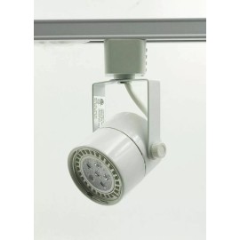 ECO Lighitng   120V Track Lighting Head,120V ,MR16,GU10 Socket White Finish ,101 WH