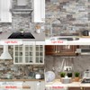 Reovatile 20-Pack Peel and Stick Tile Backsplash 12"X12" PVC Wall