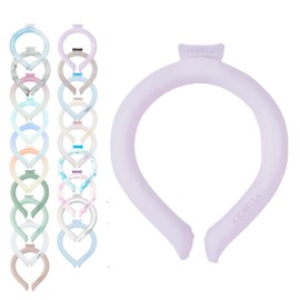[liber] [cicibella Genuine Product, 28℃ Natural Freezing] Ice School Ring, Ice Neck, Cool Band, Cool Ring, Neck Cooler, Cool Goods, Cool Ring, Cute, Summer Protection, Random Color