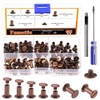Tanstic 152 Pieces (75 Sets) Chicago Screws Assorted Kit, M5