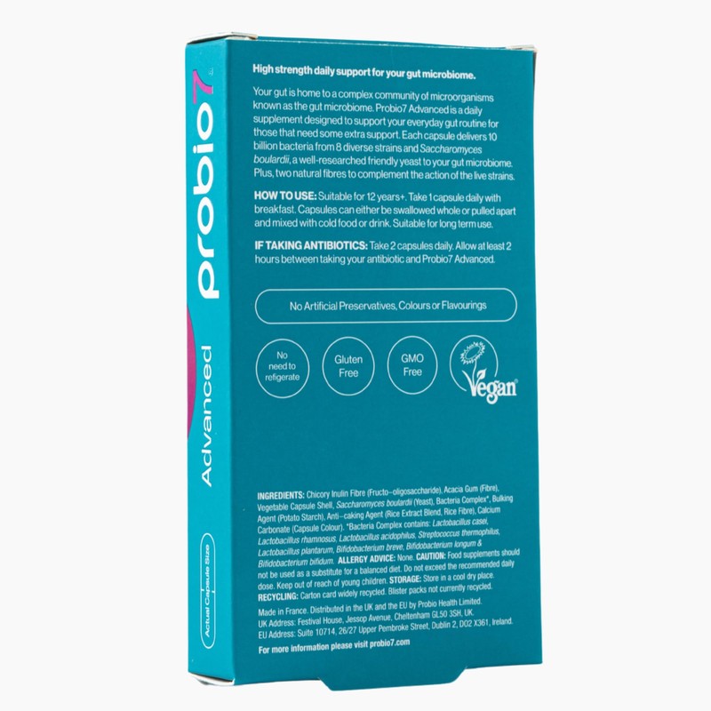 Probio7 Probiotics Advanced - High Strength Digestive Support. 9 Live