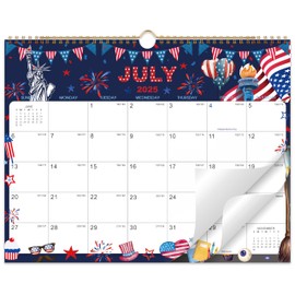 2025-2026 Wall Calendar - Large Calendar 2025-2026 Wall, 15" x 12", July 2025 - December 2026, 18-Month Calendar Wall with Hanging Hook, Perfect Wall Calendar for Organizing - 12 Different Themes