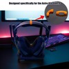 LUAATT Ultimate TPU Support Brace Clamps Pack of 2,Headband Fix