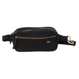 Terra Thread Organic Cotton Cadera Bumbag, Black
