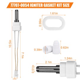 77707-0054 Igniter Gasket Kit fits for Pentair Sta-Rite, Max-E-Therm, MasterTemp 200/250/300/400 for Pool and Spa Heater Igniter Kit