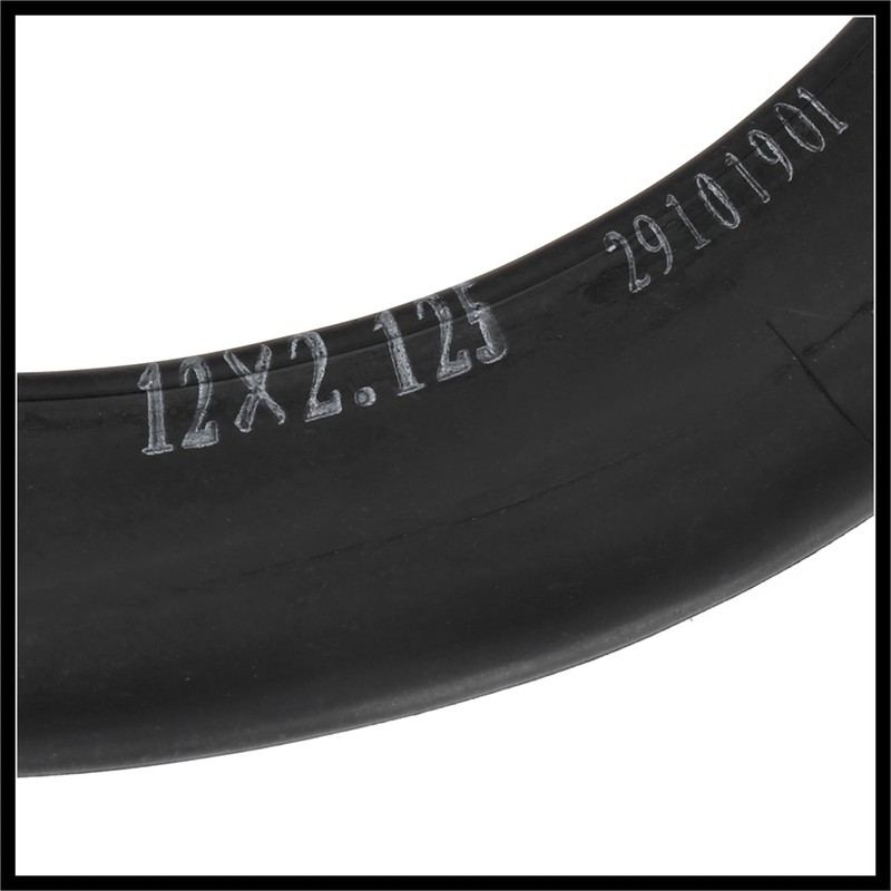 Hihaha 12 Inch Bike Inner Tube 12x2.125 Bent Bicycle Inner