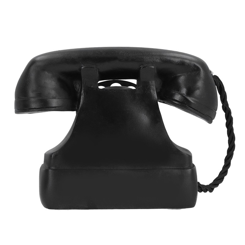 Decorative Telephone Creative Synthetic Resin Rotary Dial Retro Telephone Ornament