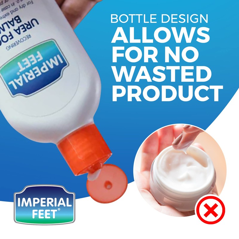 Imperial Feet Urea Foot Balm - Natural Urea Cream for