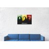 Scorpio Bob Marley Smoke Wall Poster