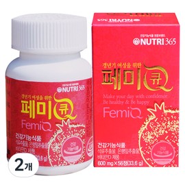 Nutri365 FemiQ 56 tablets (2) for menopausal women (2) 56 tablets (2) / 뉴트리365 갱년기 여성을 위한 페미큐 56정 2개 56정  2개