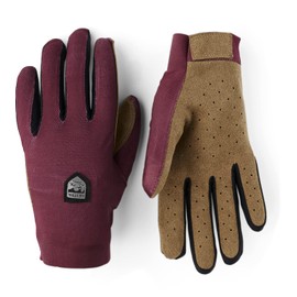 Hestra Unisex Ventair Long Full 5-Finger Glove for Cycling, Walking & Running Outdoors, Dark Red,6