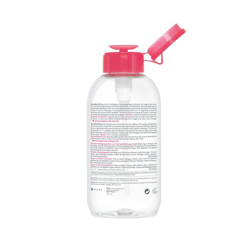 amerikas Bioderma Cleansing Lotion, Facial Cleansing, Makeup, Sansibio, Pump Type