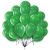 Green Balloons 100 Pack 12 Inch Green Happy Birthday Balloons